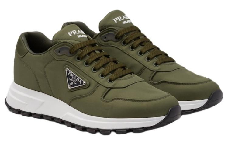 PRADA PRAX 1 Low Top Casual Shoes Men's Green