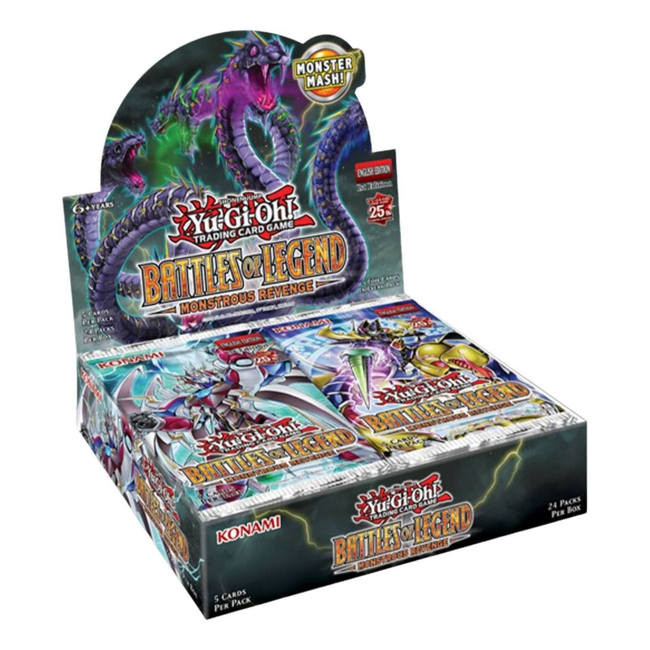Yu-Gi-Oh! Battles of Legend: Monstrous Revenge Booster Box 083717862109
