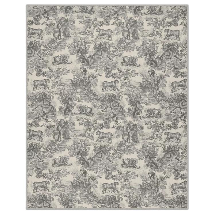DIOR Cashmere Shawls Women's Ivory