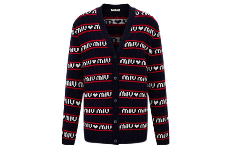 MIU MIU SS22 Cashmere Sweater Women's Black