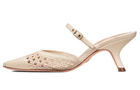 DIOR Capture Cone Heel High Heels Women's Pink