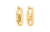 LOUIS VUITTON My Lv Chain Earrings