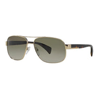 PRADA Metal Aviator Sunglasses Women's Gold