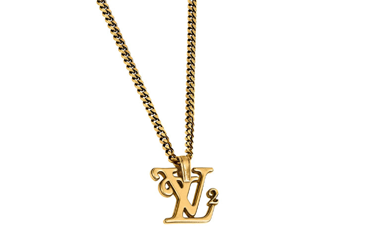 LOUIS VUITTON X Nigo Squared Necklace