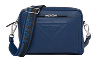 PRADA Saffiano Leather Messenger Bag Crossbody Bag Shoulder Bag Men's Dark Purple Blue