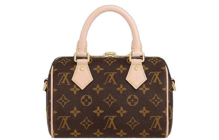 LOUIS VUITTON Speedy Bandouliere 20 Monogram Brown/Black