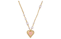 CHANEL Pearl Necklaces Women's Gold