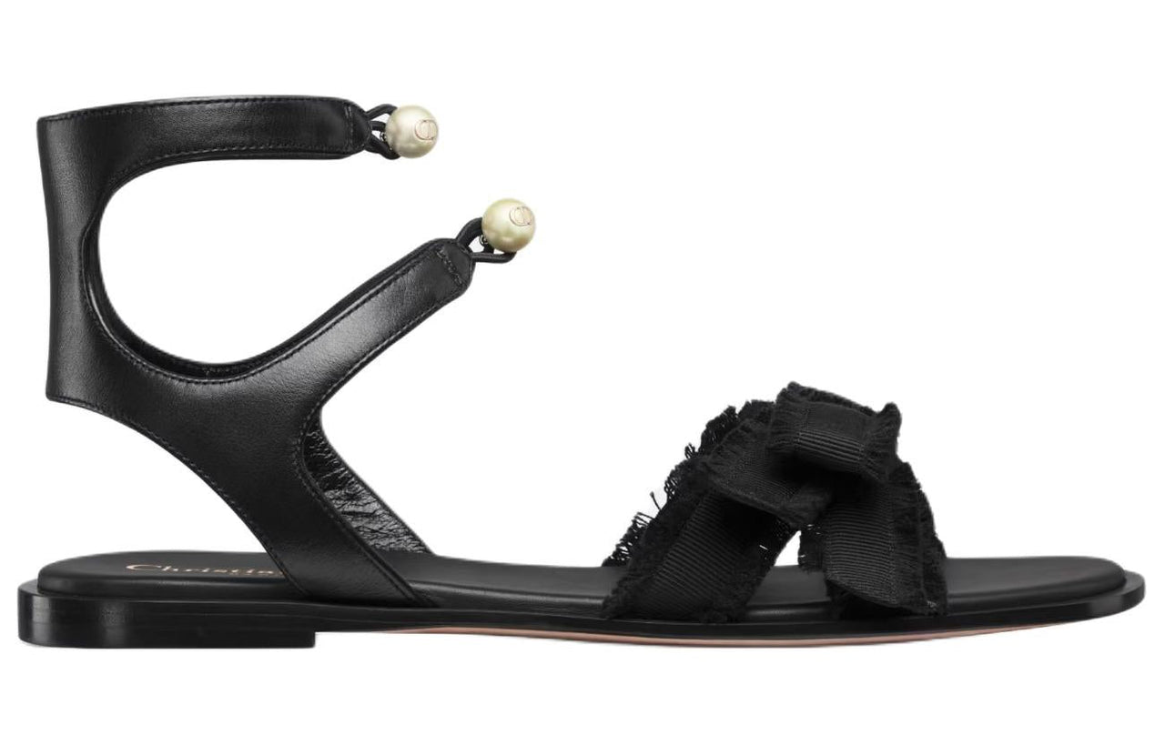 DIOR Adiorable Beach Sandals Women's Black