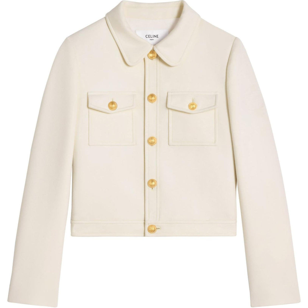 CELINE Jackets & Coats Women's White