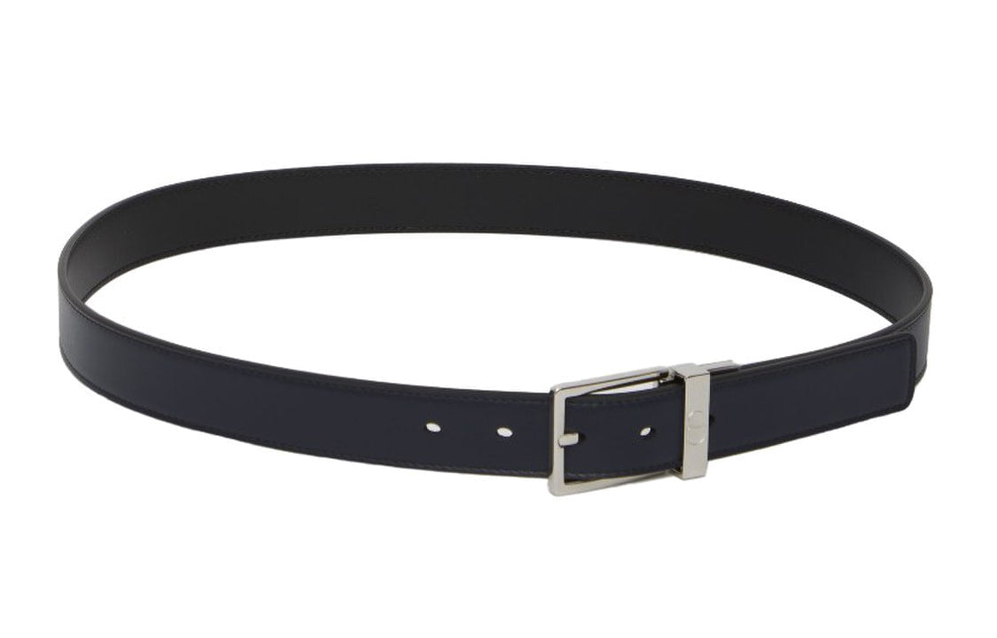 DIOR Cow Leather Leather Belts Men's Width: 3cm