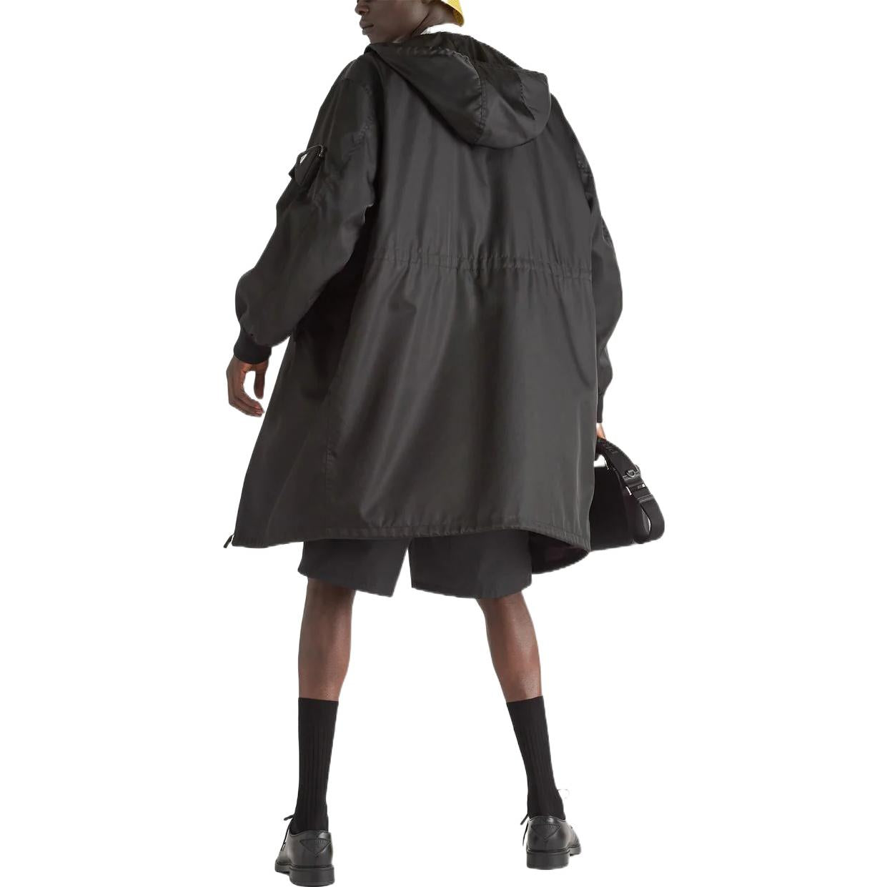 PRADA FW22 Trench Coat Men's Black