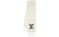 LOUIS VUITTON Knit Scarves Men's White