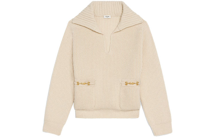 CELINE Knitwear Women's Milk White