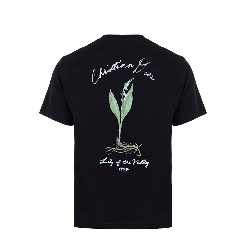 DIOR Graphic Printed Crewneck T-Shirt