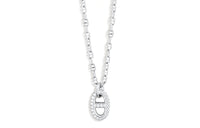 HERMES Farandole 18K White Gold Necklaces Women's