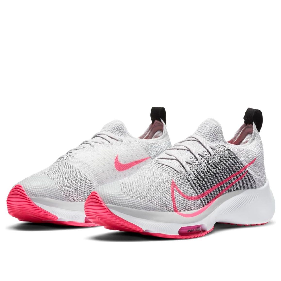 (GS) Nike Air Zoom Tempo Flyknit 'Vast Grey Pink' CJ2102-019