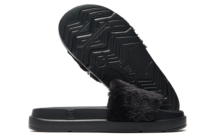 (WMNS) Fila Fashion Slipper GS Black T12W024603FBK