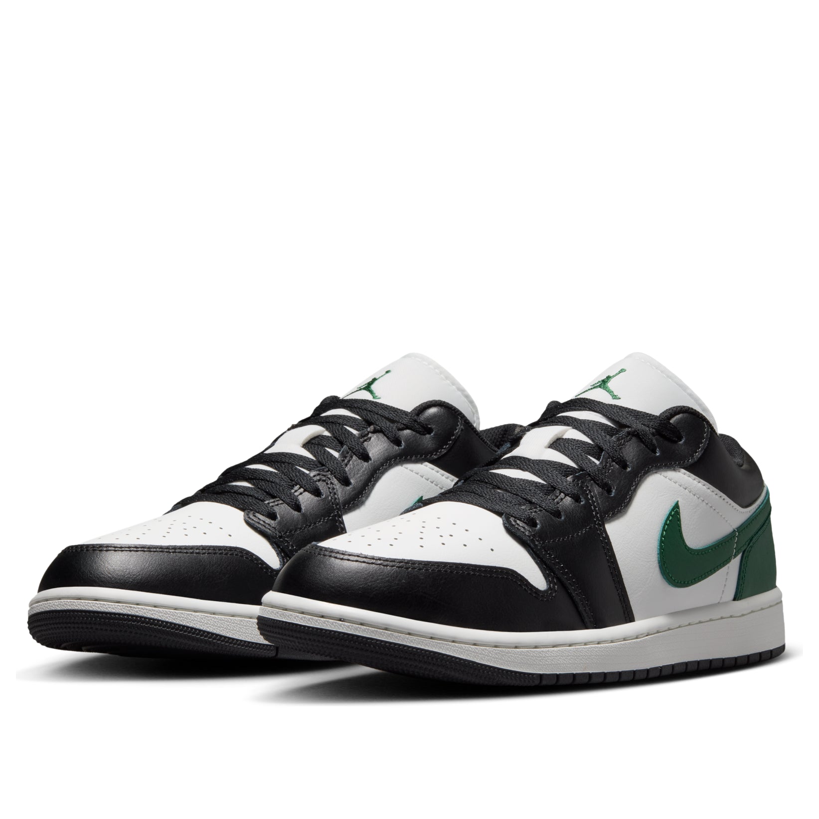 Air Jordan 1 Low 'Black Gorge Green' 553558-047