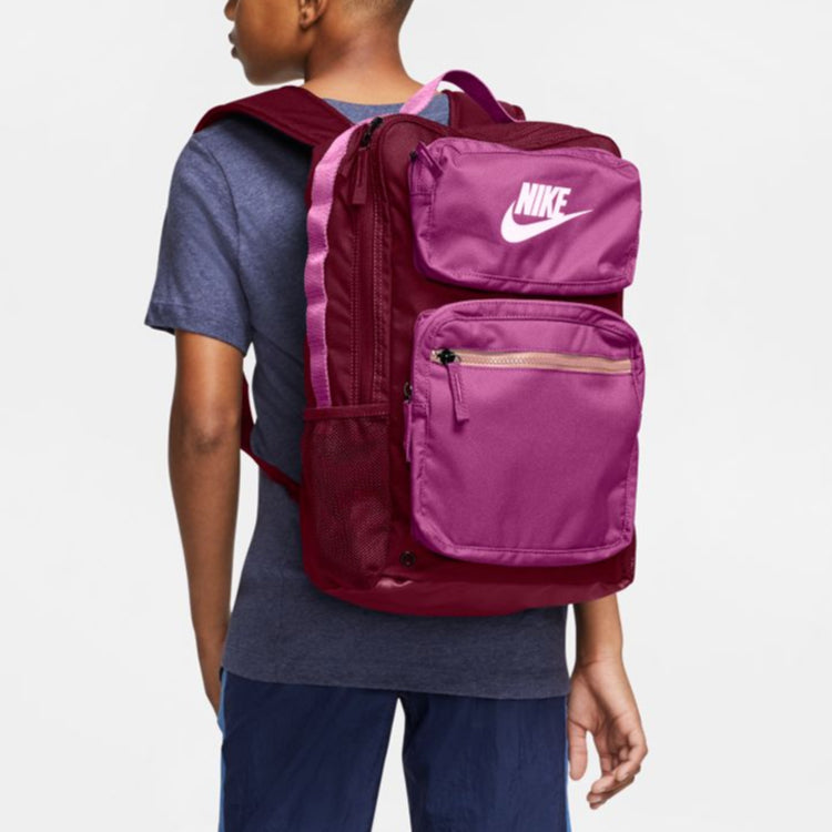 (WMNS) Nike Casual Sports Travel Bag Schoolbag Backpack 'Red Pink' BA6170-638