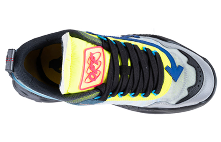 Off-White Net Sports Shoes Blue OMIA139E20FAB001JW