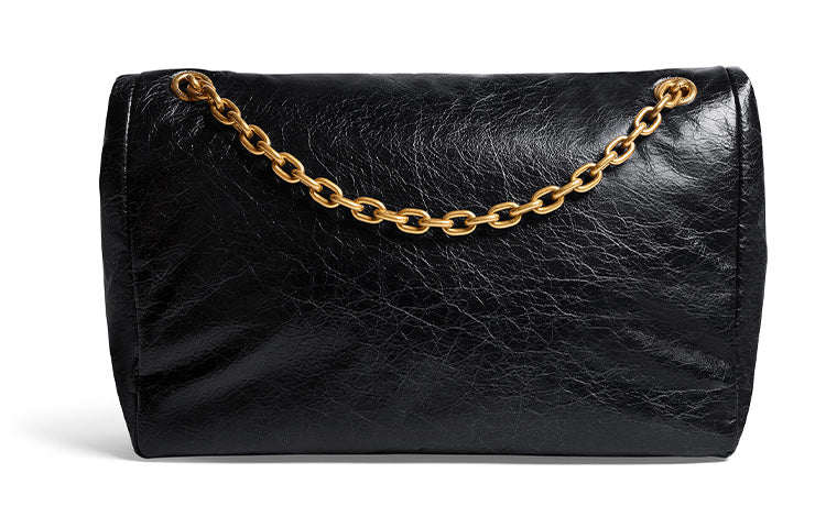 (WMNS) Balenciaga Monaco Medium Chain Bag 'Black' 7659452AAR81000