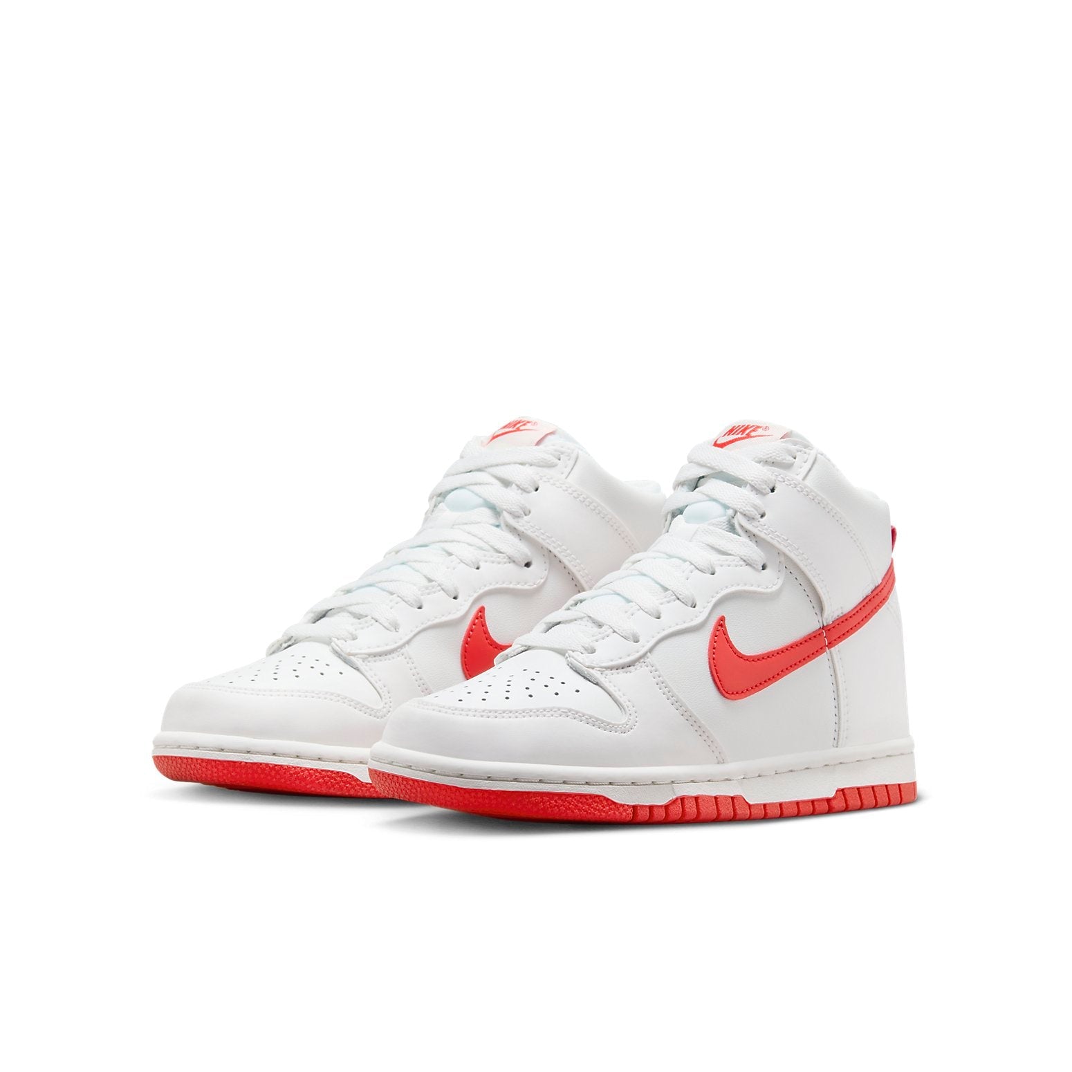 (GS) Nike Dunk High 'White Track Red' DB2179-112