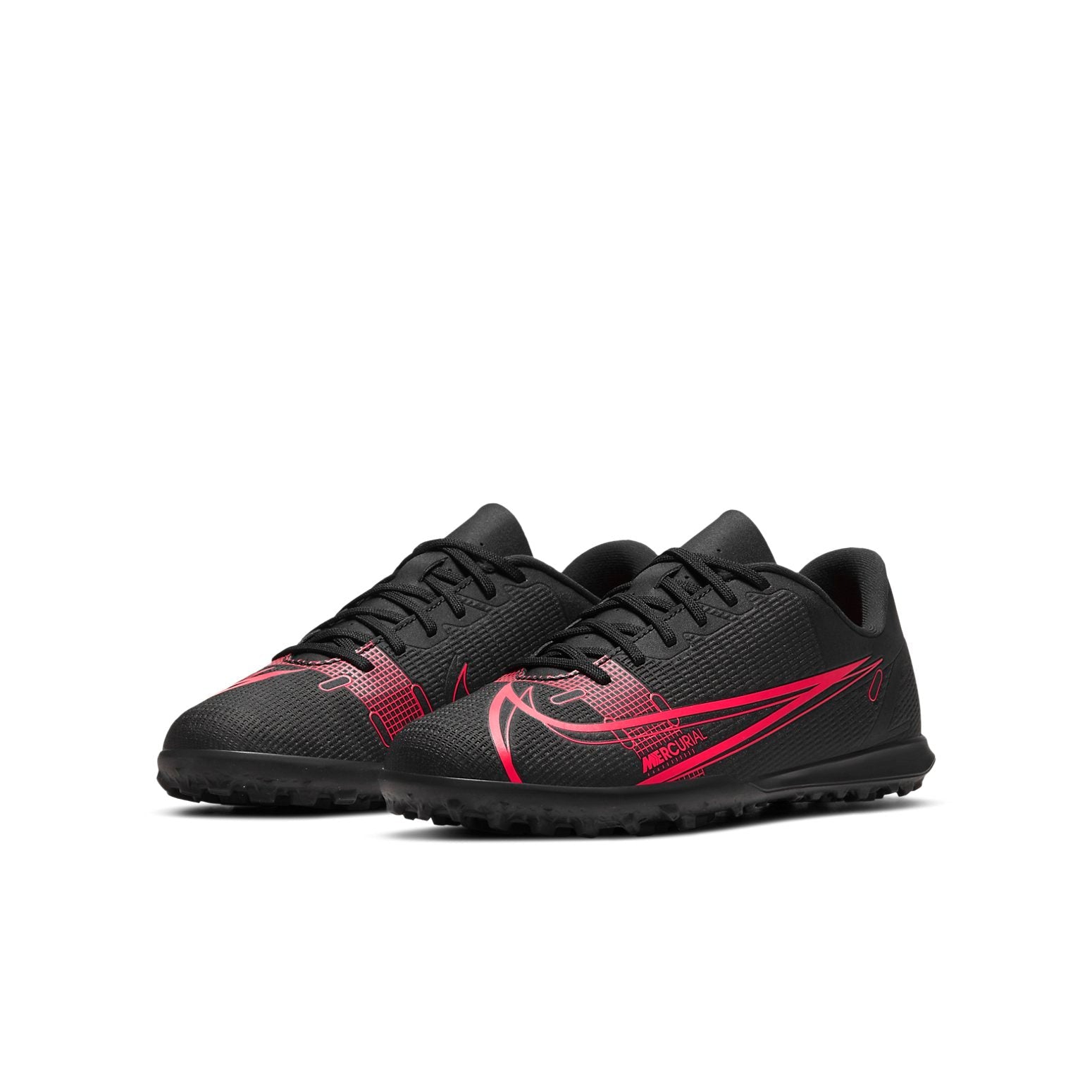 (GS) Nike Mercurial Vapor 14 Club TF 'Black Cyber' CV0945-090