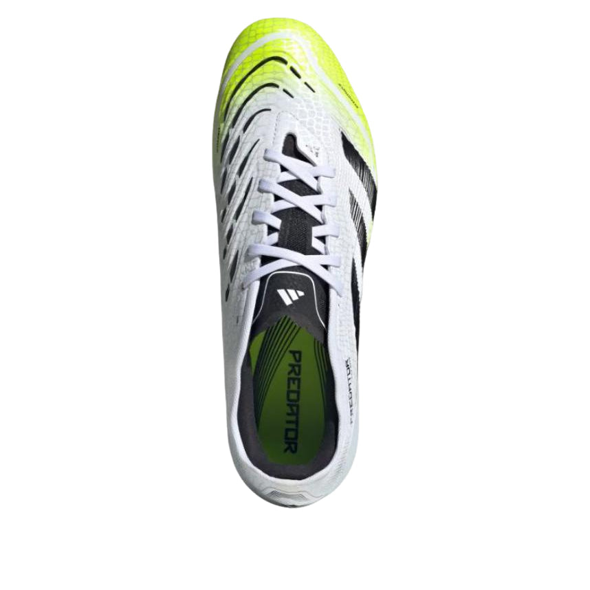 adidas Predator Pro HG 'Cloud White Core Black Lucid Lemon' JR4516