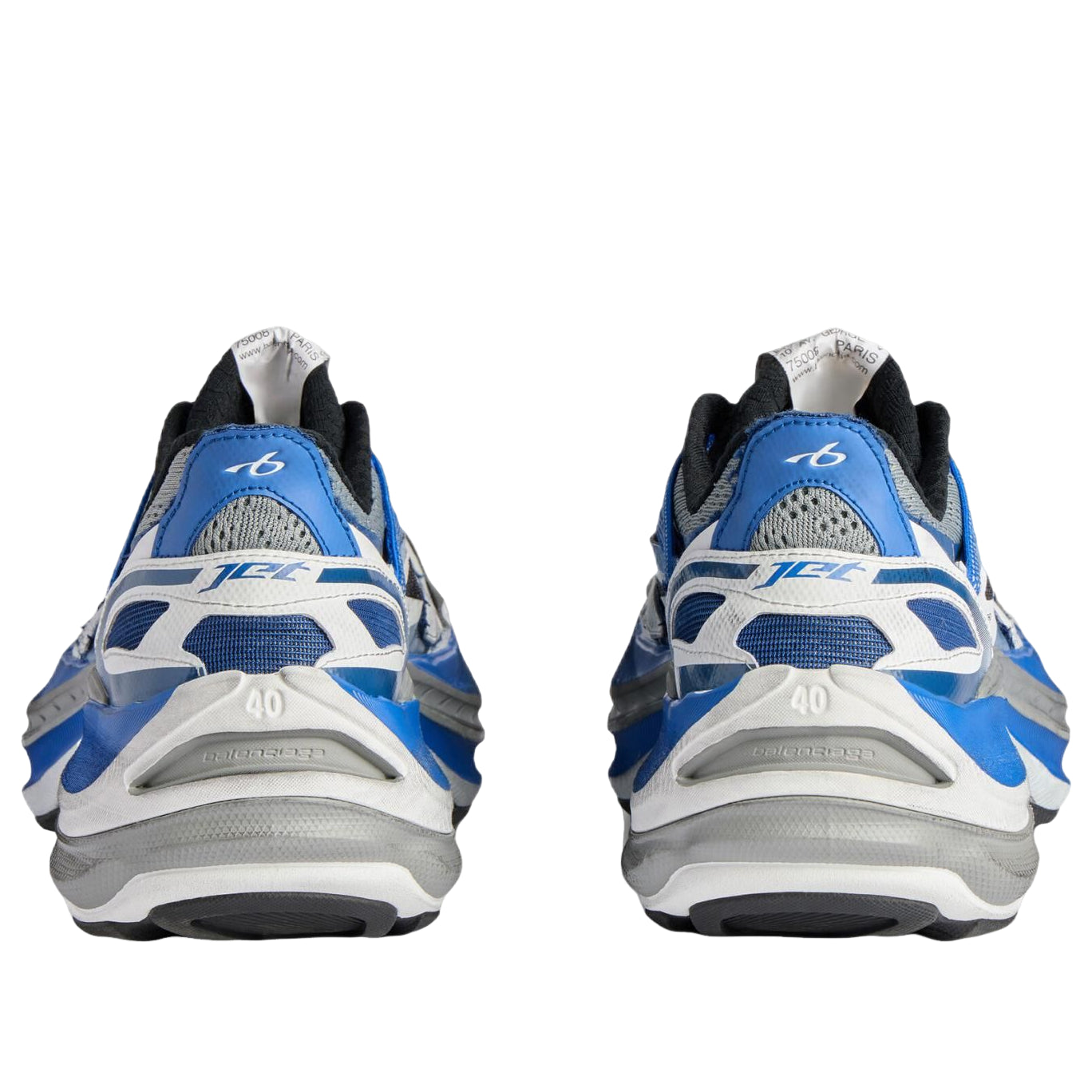 Balenciaga Jet Sneaker 'White Blue Black' 872642WMRTN9041