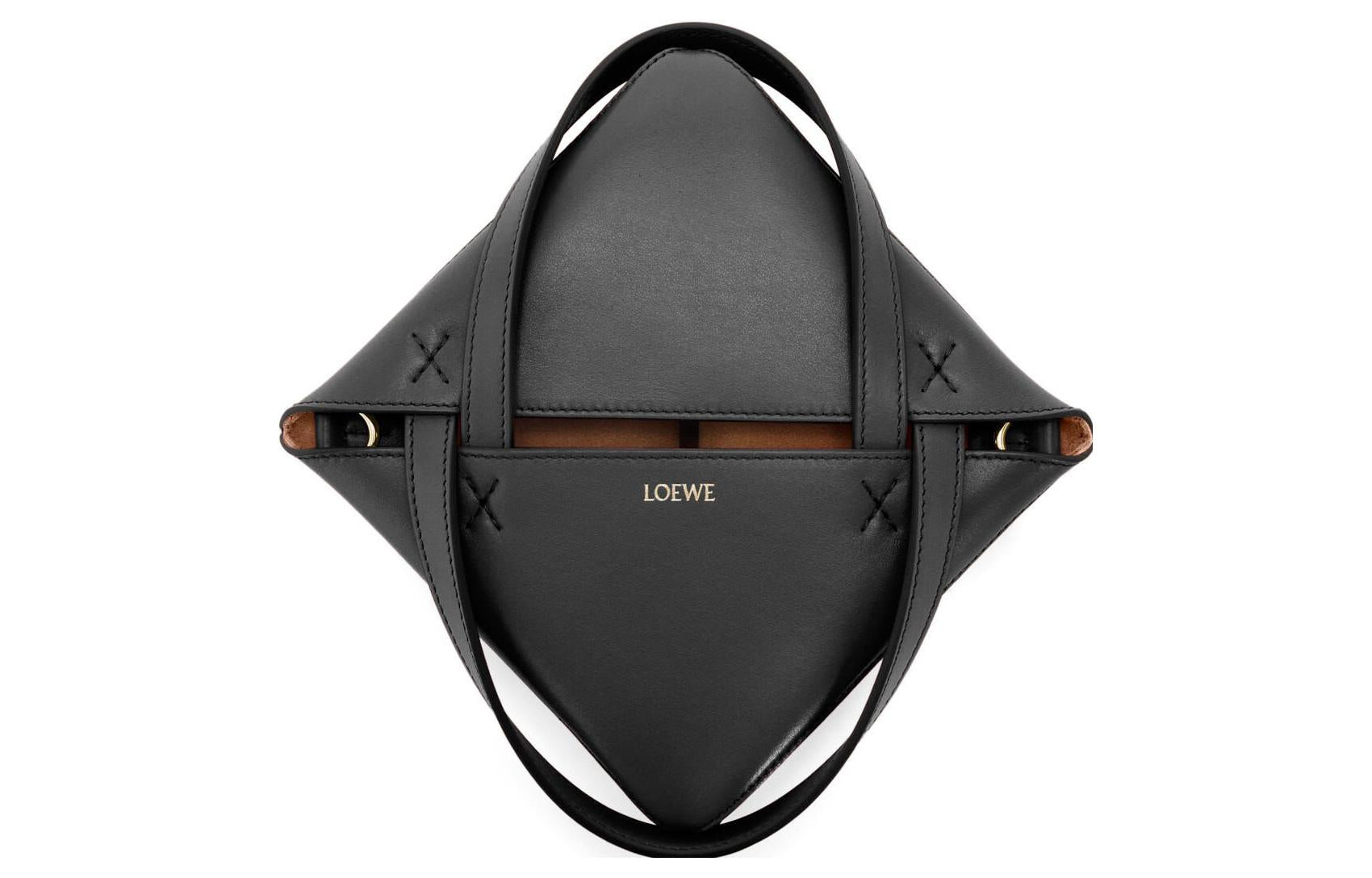 (WMNS) Loewe Mini Puzzle Fold Tote 'Black' A657V25X01-1100