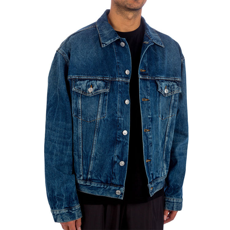 Balenciaga Denim Jacket Large Fit 'Blue' 643398TJW214254