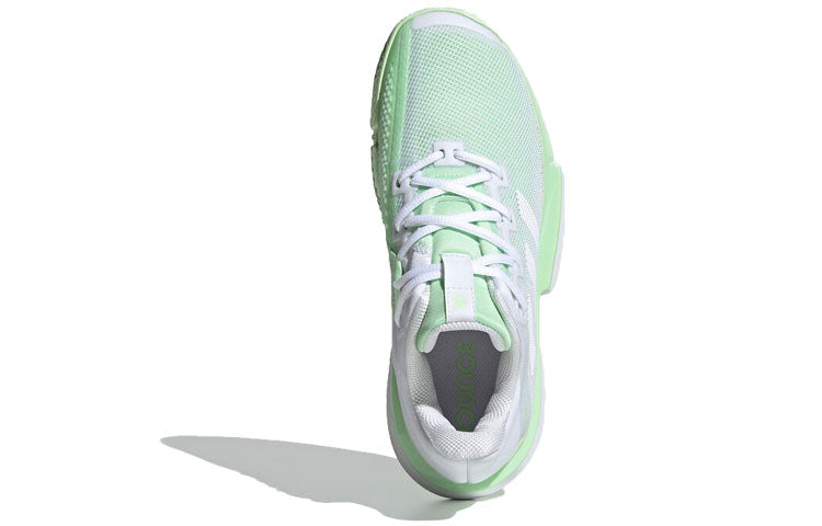 (WMNS) adidas Solematch Bounce White/Green G26790