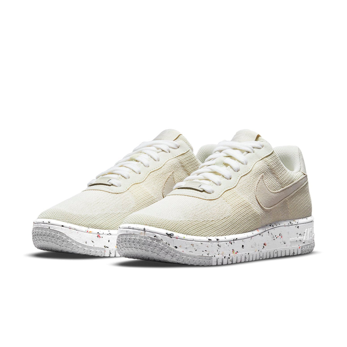 (WMNS) Nike Air Force 1 Crater Flyknit 'Light Cream' DC7273-200