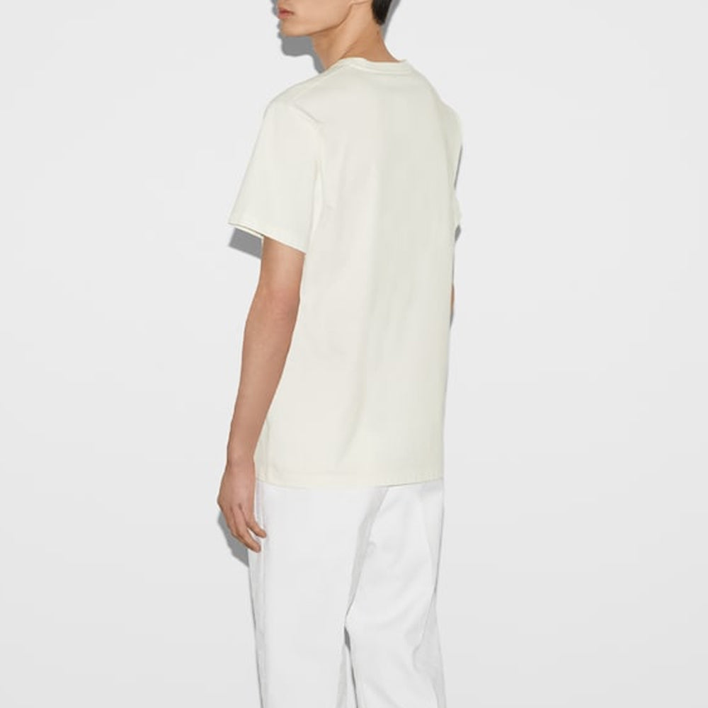 Gucci Cotton Jersey T-Shirt With Gucci Print 'Off White' 785345-XJGIM-9095