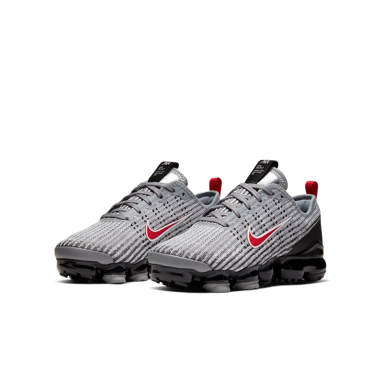 (GS) Nike Air VaporMax Flyknit 3 'Particle Grey University Red' BQ5238-006