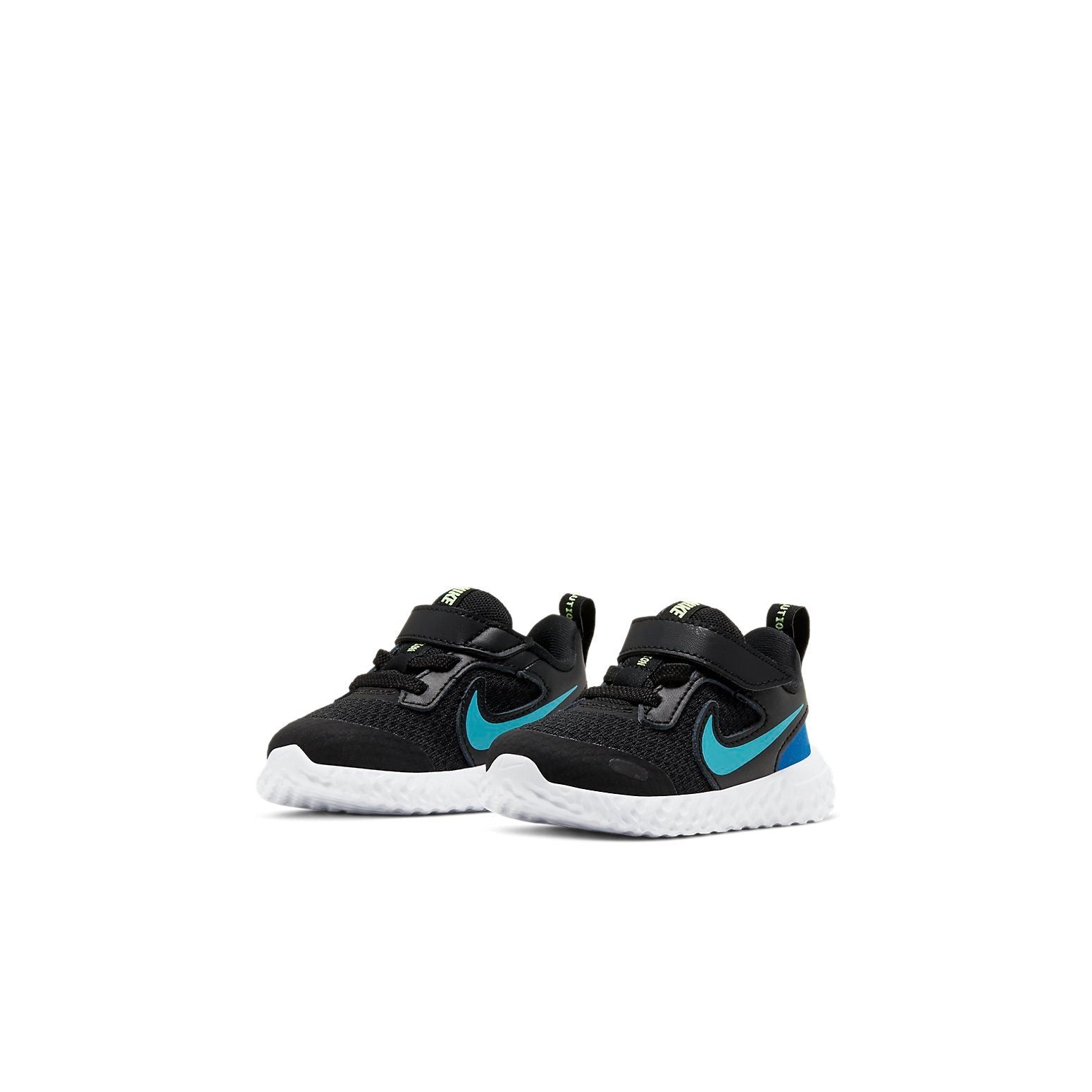 (TD) Nike Revolution 5 'Black Oracle Aqua' BQ5673-011