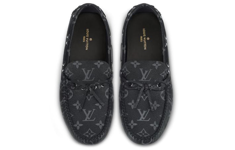 LOUIS VUITTON Arizona Moccasin Loafers 'Black' 1A441H