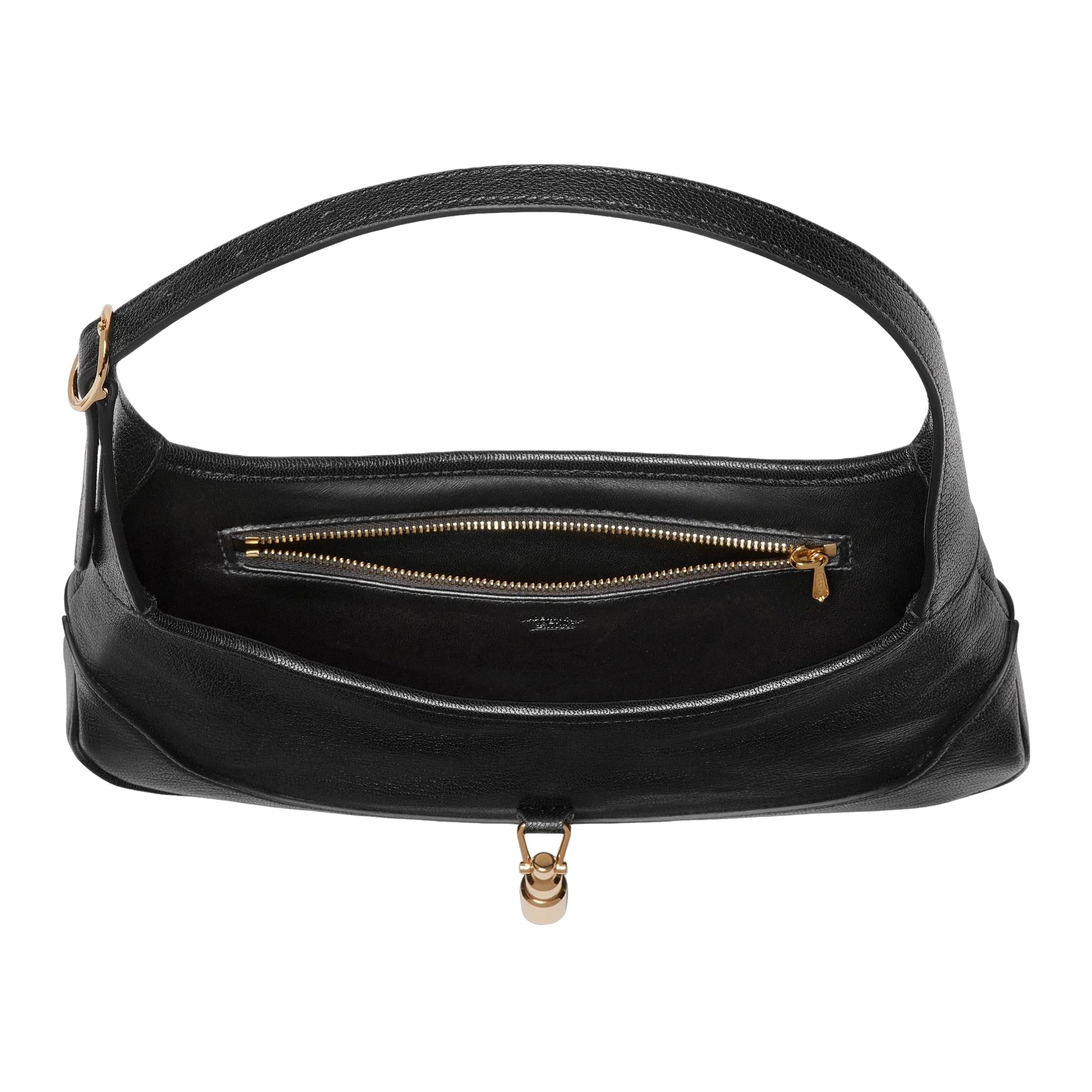 (WMNS) Gucci Jackie Slim Medium Shoulder Bag 'Black' 863137-AAGDJ-1000