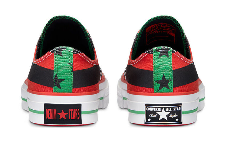 Converse Denim Tears x Chuck 70 Low 'Pan-African Flag' 170545C