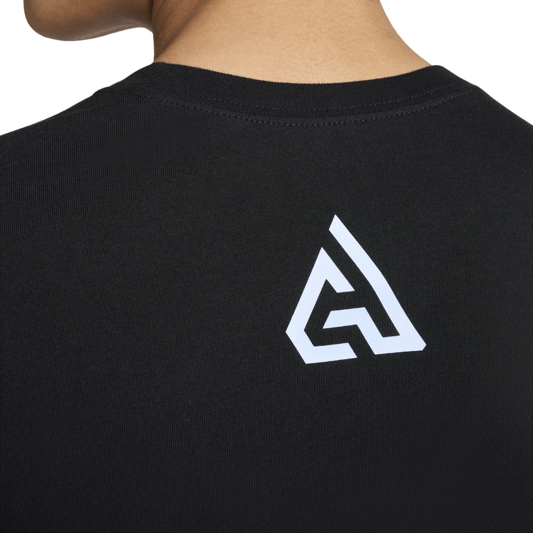 Nike Giannis Basketball T-Shirt Asia Sizing 'Black' FZ8078-010