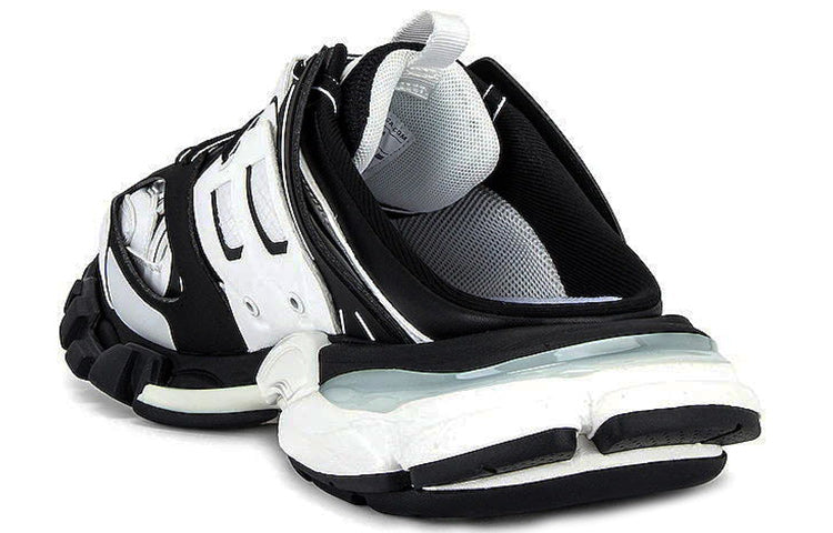 Balenciaga Track Mules 'White Black' 653814W3DA49019