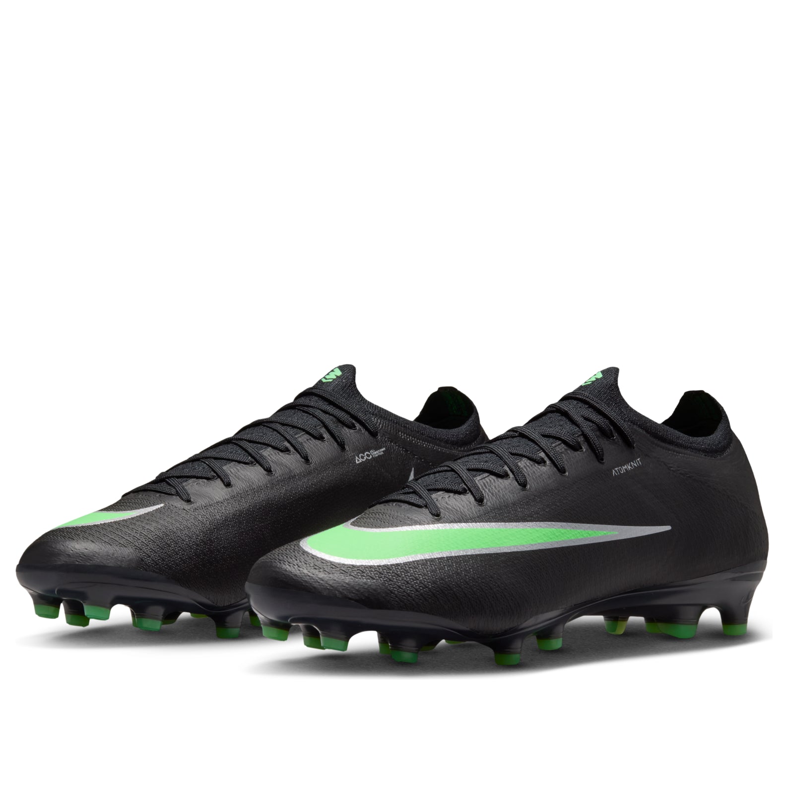 Nike Mercurial Vapor 17 Elite AG 'Black Illusion Green' IO4252-001