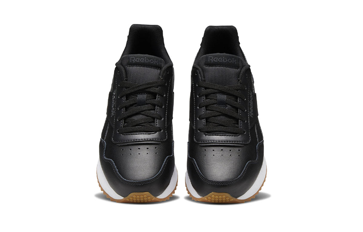 (WMNS) Reebok Royal Glide Ripple Double 'Black White' DV6674