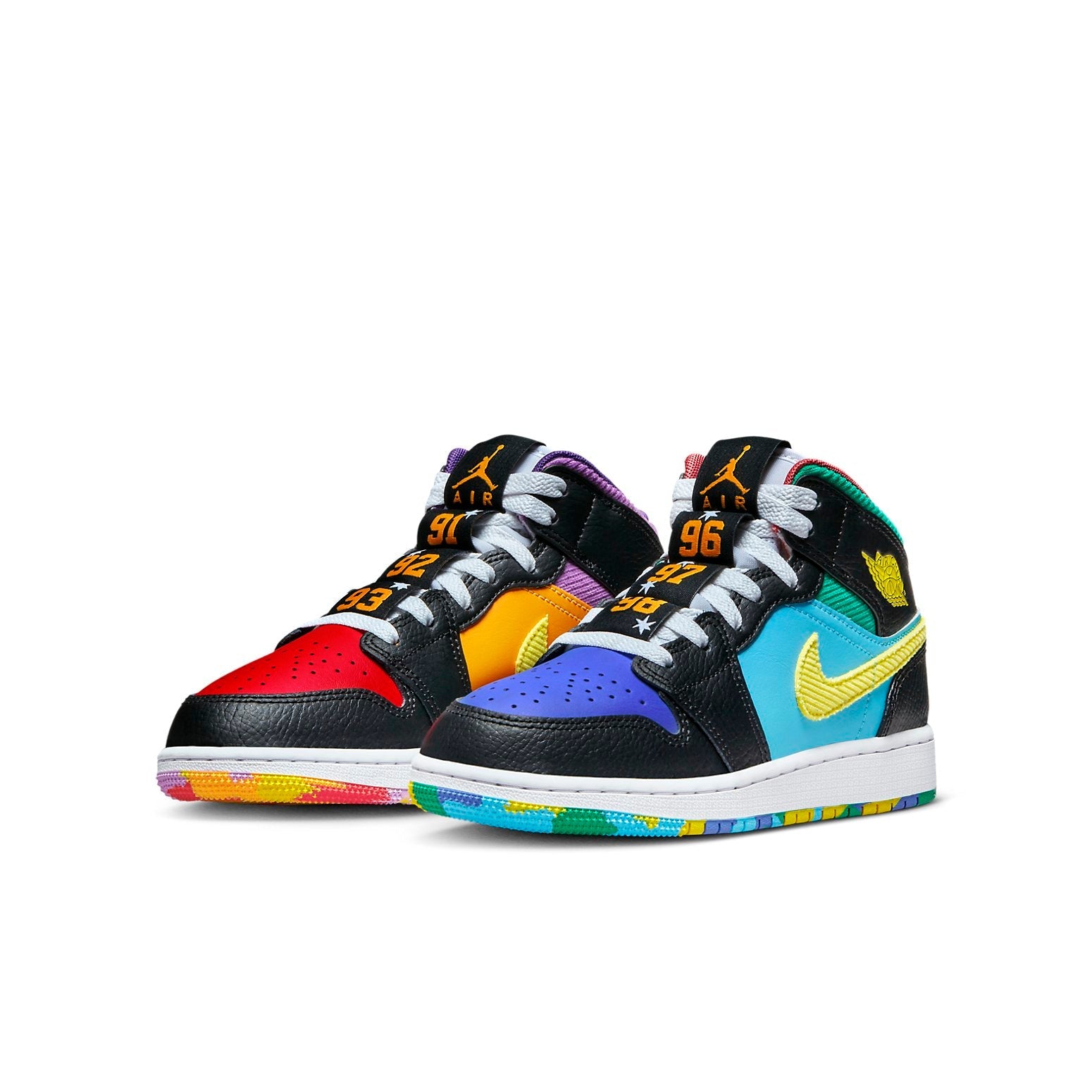 (GS) Air Jordan 1 Mid GS 'Six Championships' FD1317-007