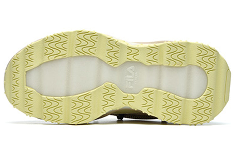 (WMNS) FILA FUSION QD96 x White Mountaineering Sneakers 'Beige Yellow' T12W145227FSL