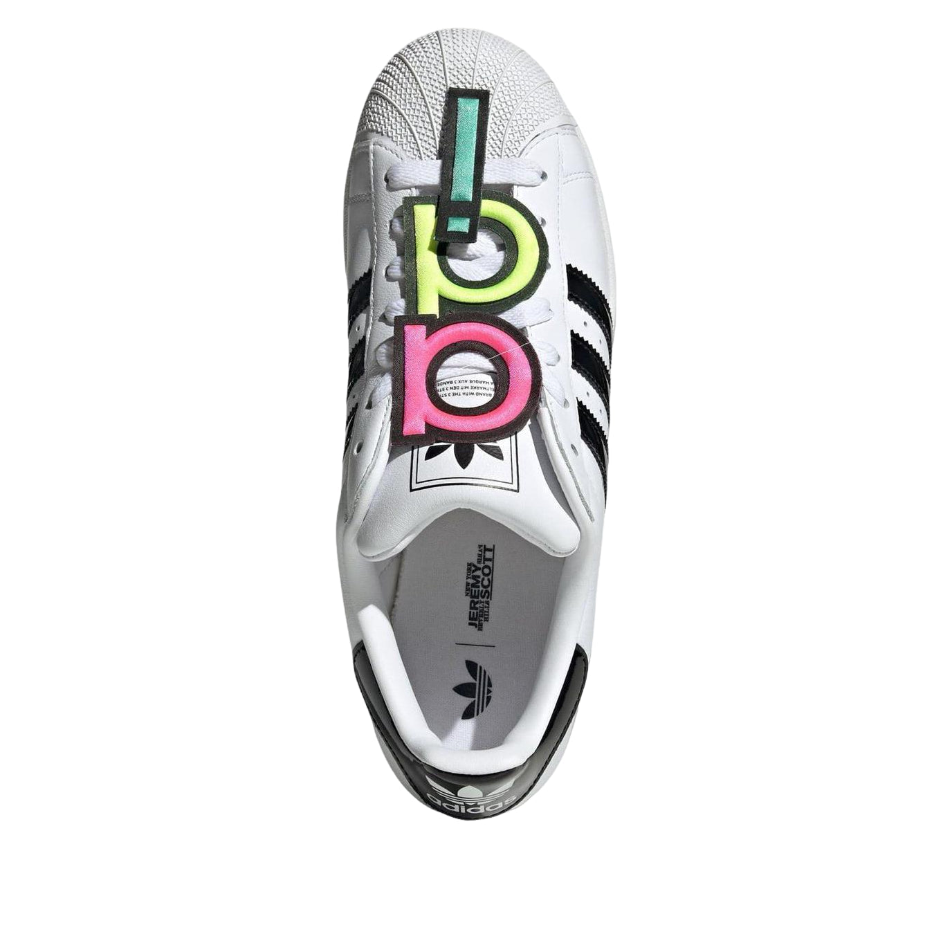 adidas Superstar II Jeremy Scott 'White Black' JR3584