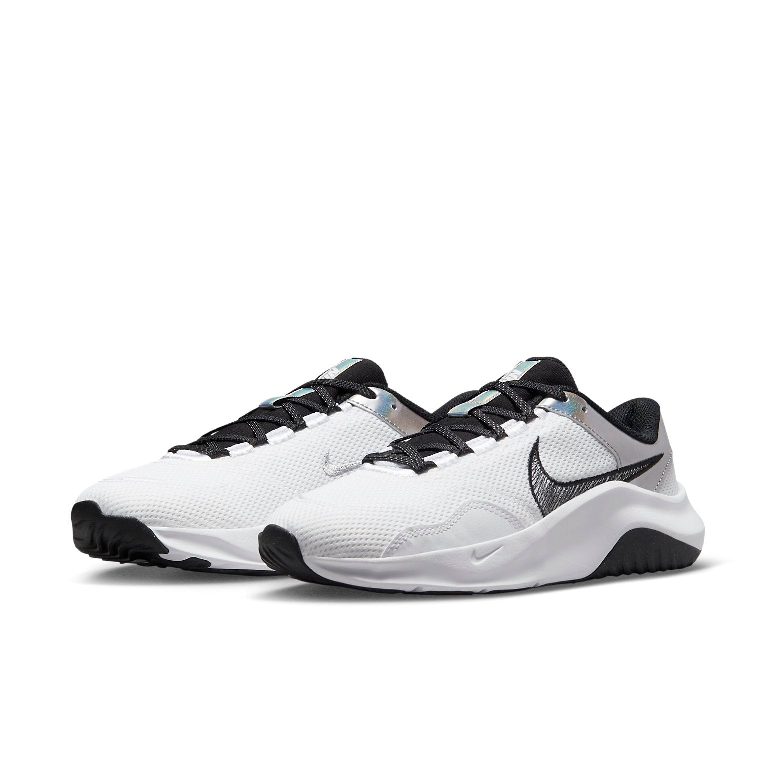(WMNS) Nike Legend Essential 3 Next Nature Premium 'White Silver' DQ4674-100
