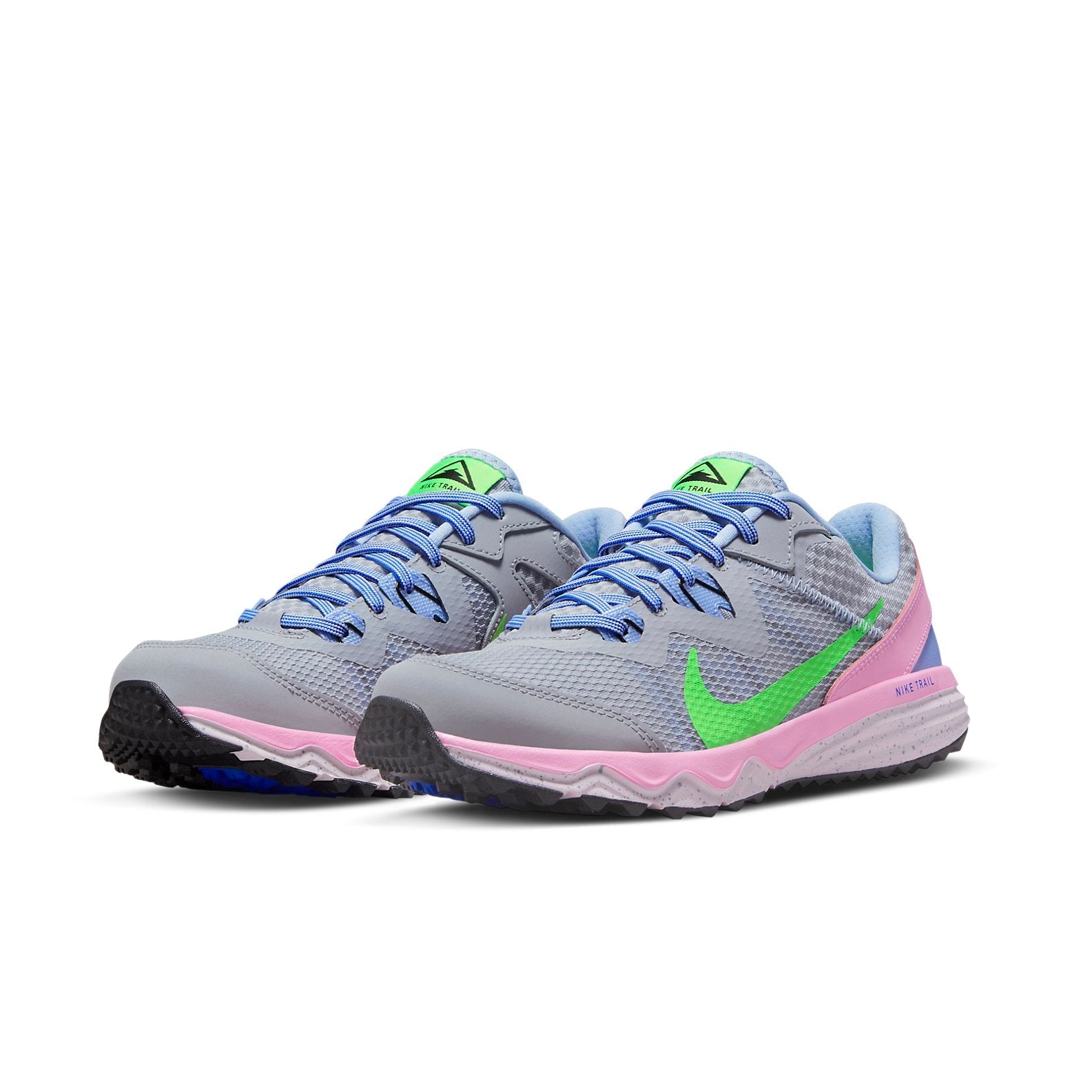 (WMNS) Nike Juniper Trail 'Gray Green Pink' CW3809-006