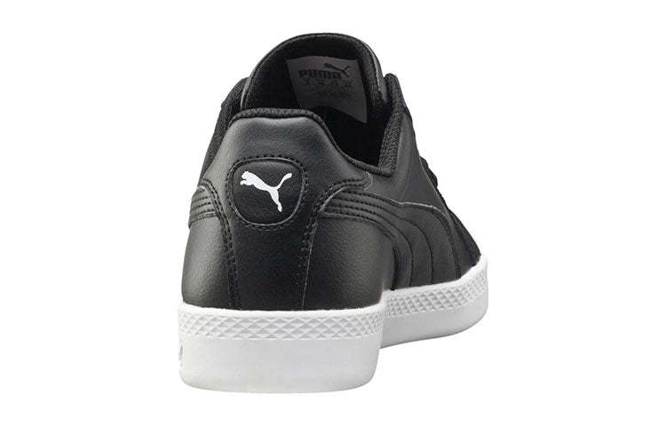 (WMNS) PUMA Smash Black/White 360780-07
