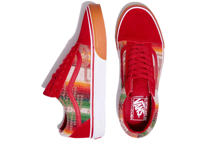 Vans All Nations Skate Jam x Old Skool DX Redbrown VN0A48G3BRG